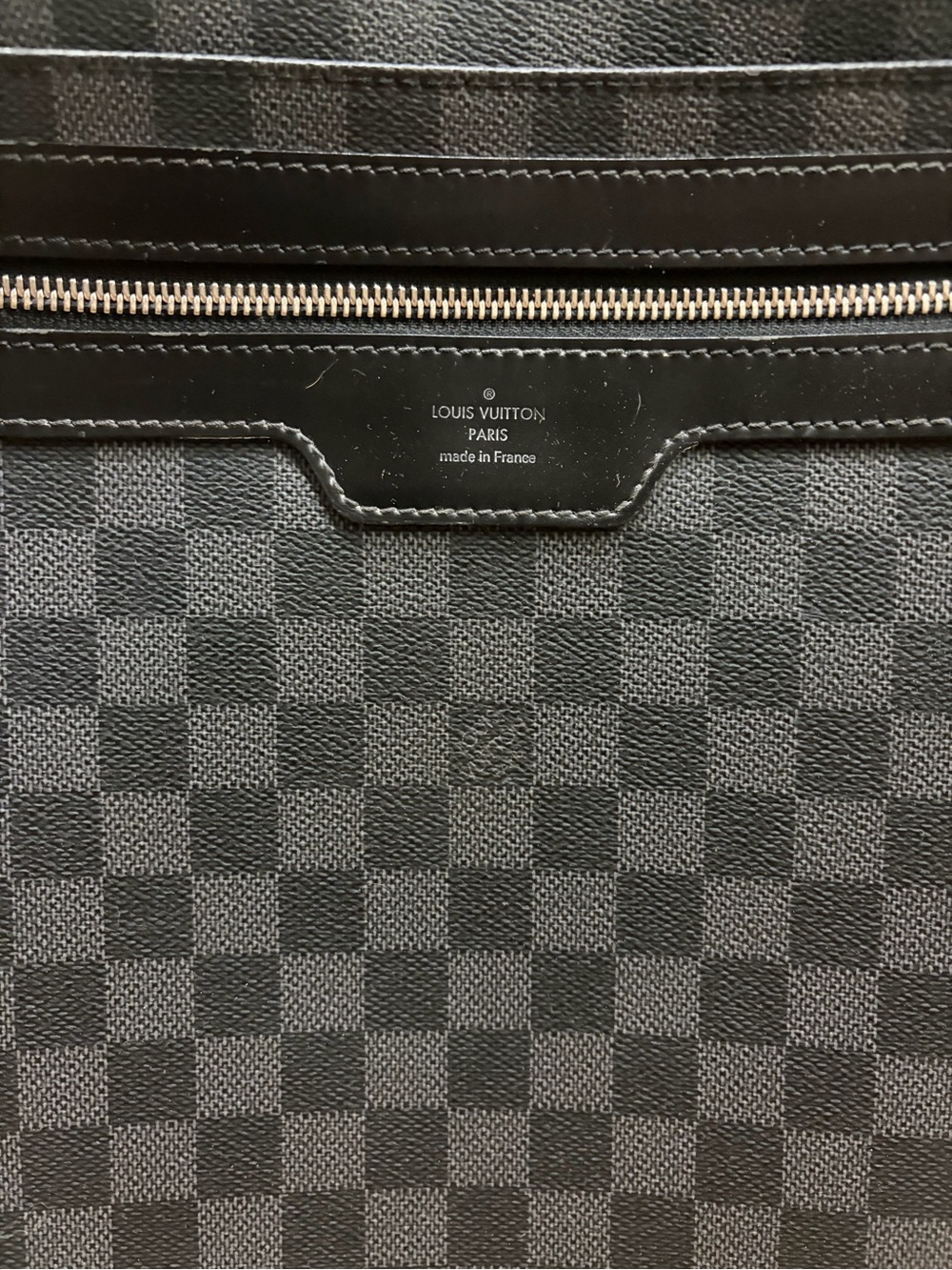 Louis Vuitton Black and Gray Damier Carry-On Luggage